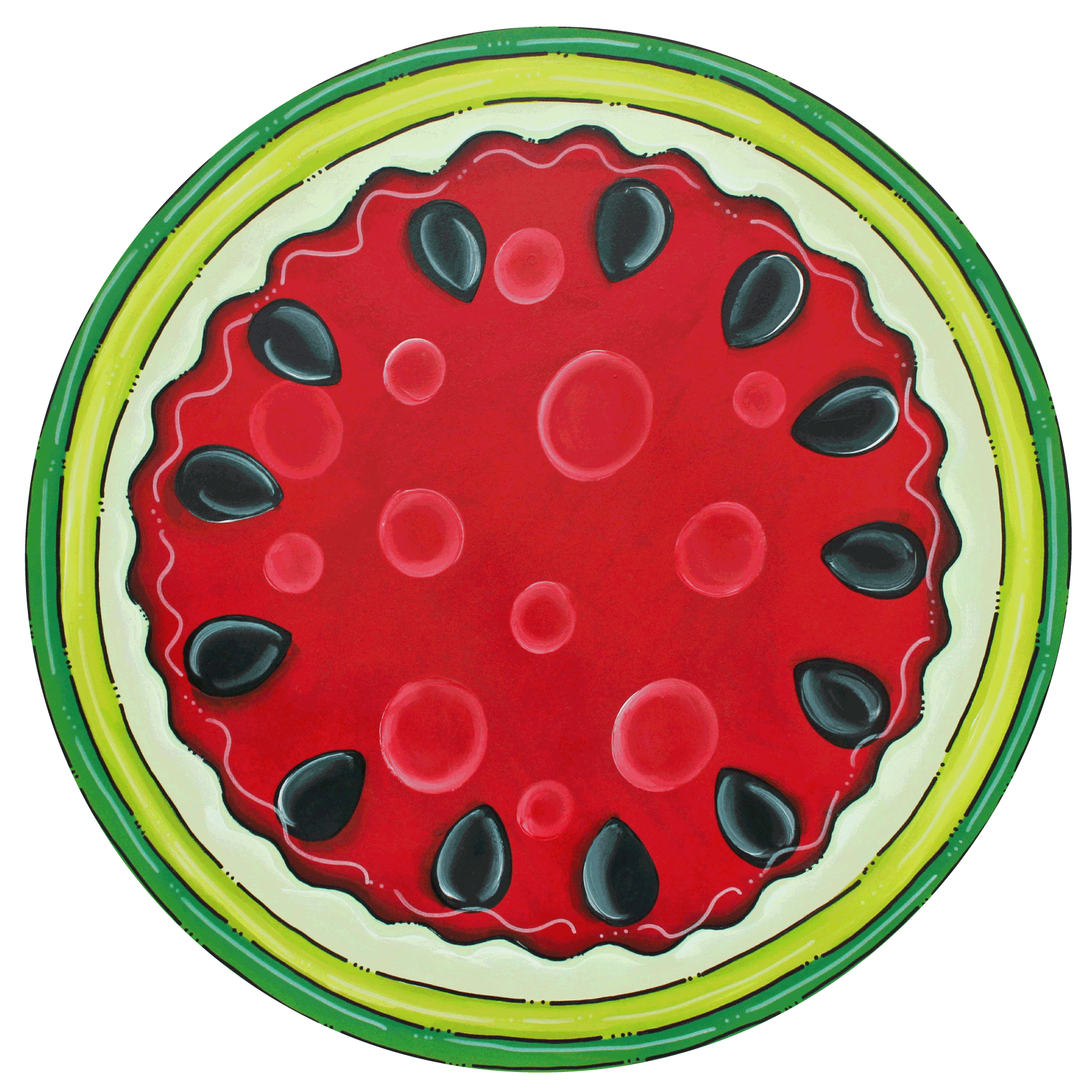 CHELLE BELLE'S CREATIONS ROUND WATERMELLON