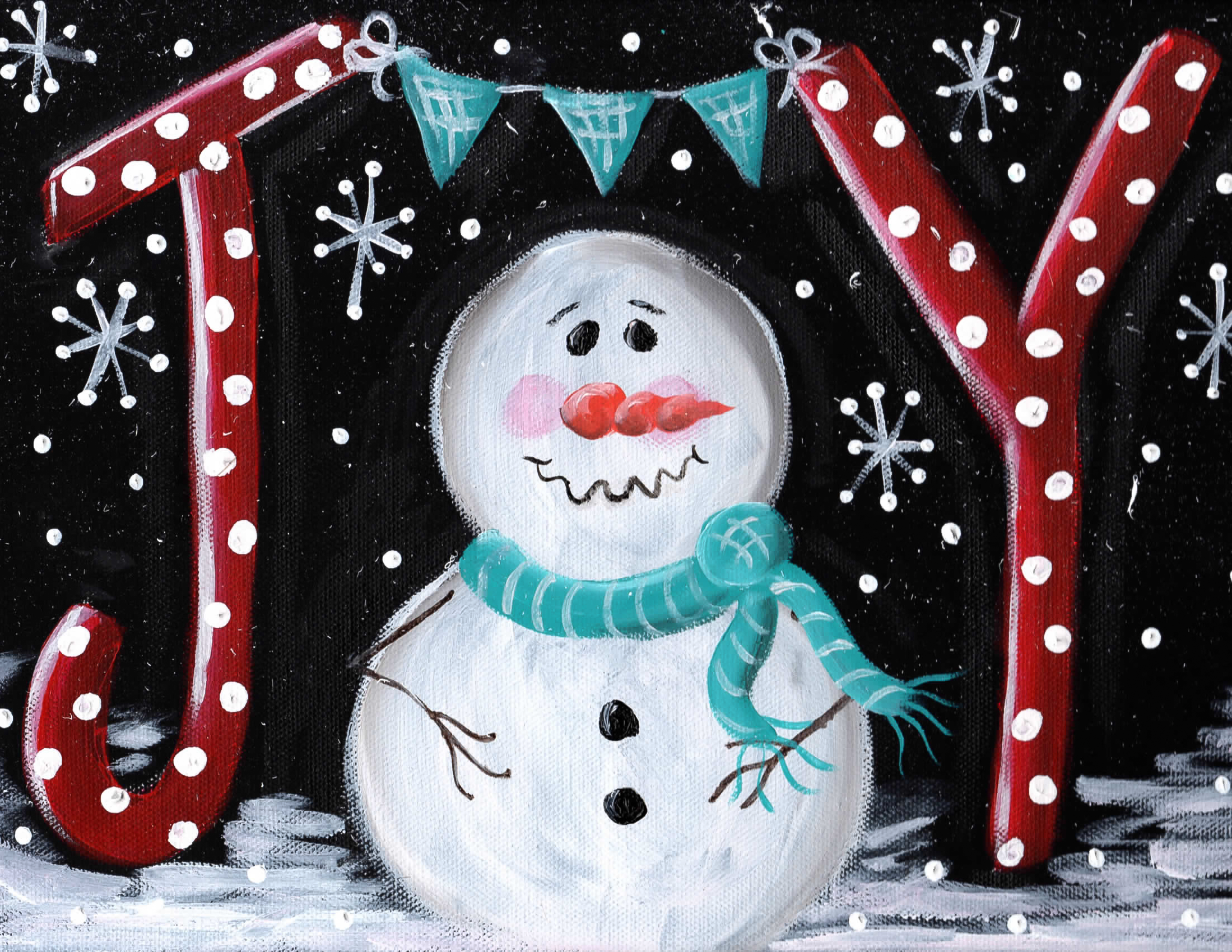 CABIN CUTTERS JOY SNOWMAN