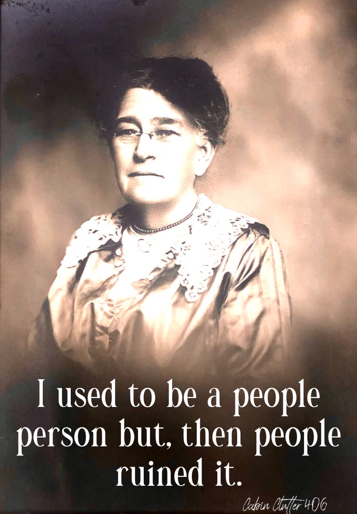 CABIN CUTTERS PEOPLE PERSON LADY