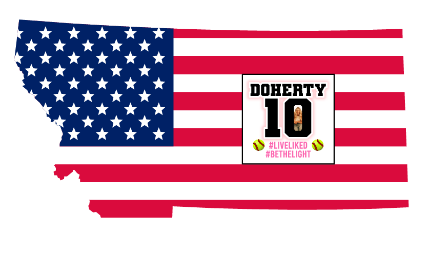 CABIN CUTTERS FLAG WITH DOHERTY 10 PHOTO