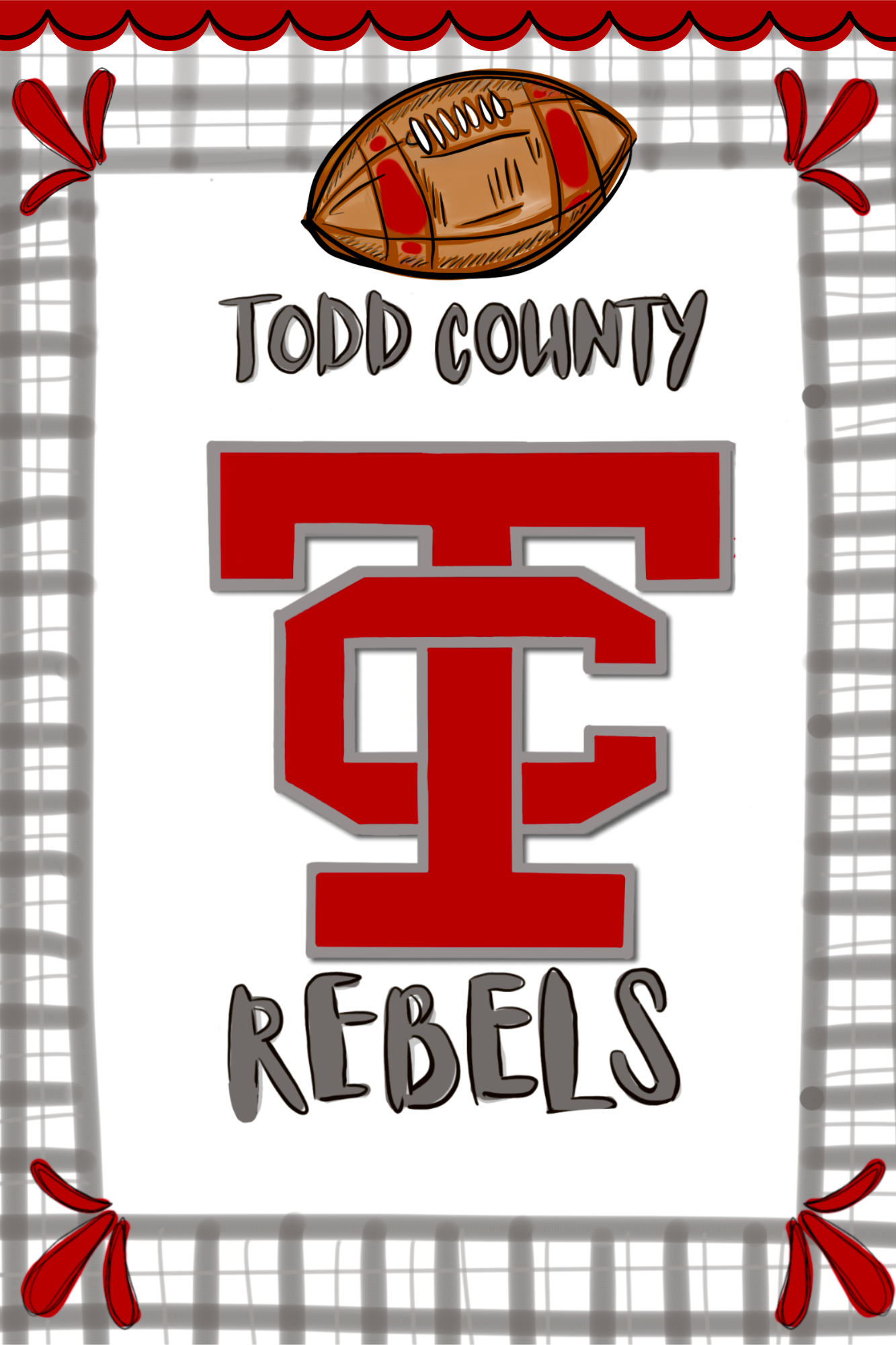 CREATIVE CANVAS BY YOU TODD CO REBELS