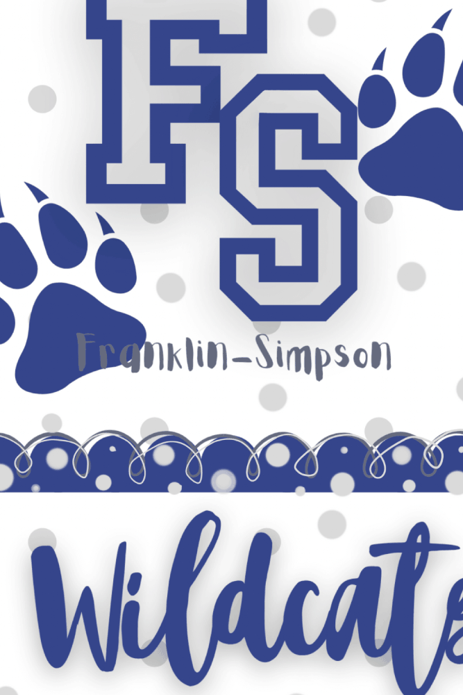 CREATIVE CANVAS BY YOU FRANKLIN SIMPSON WILDCATS