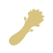 Basic Shape Celery MDF Cutout Stalk Silhouette - Unfinished For DIY