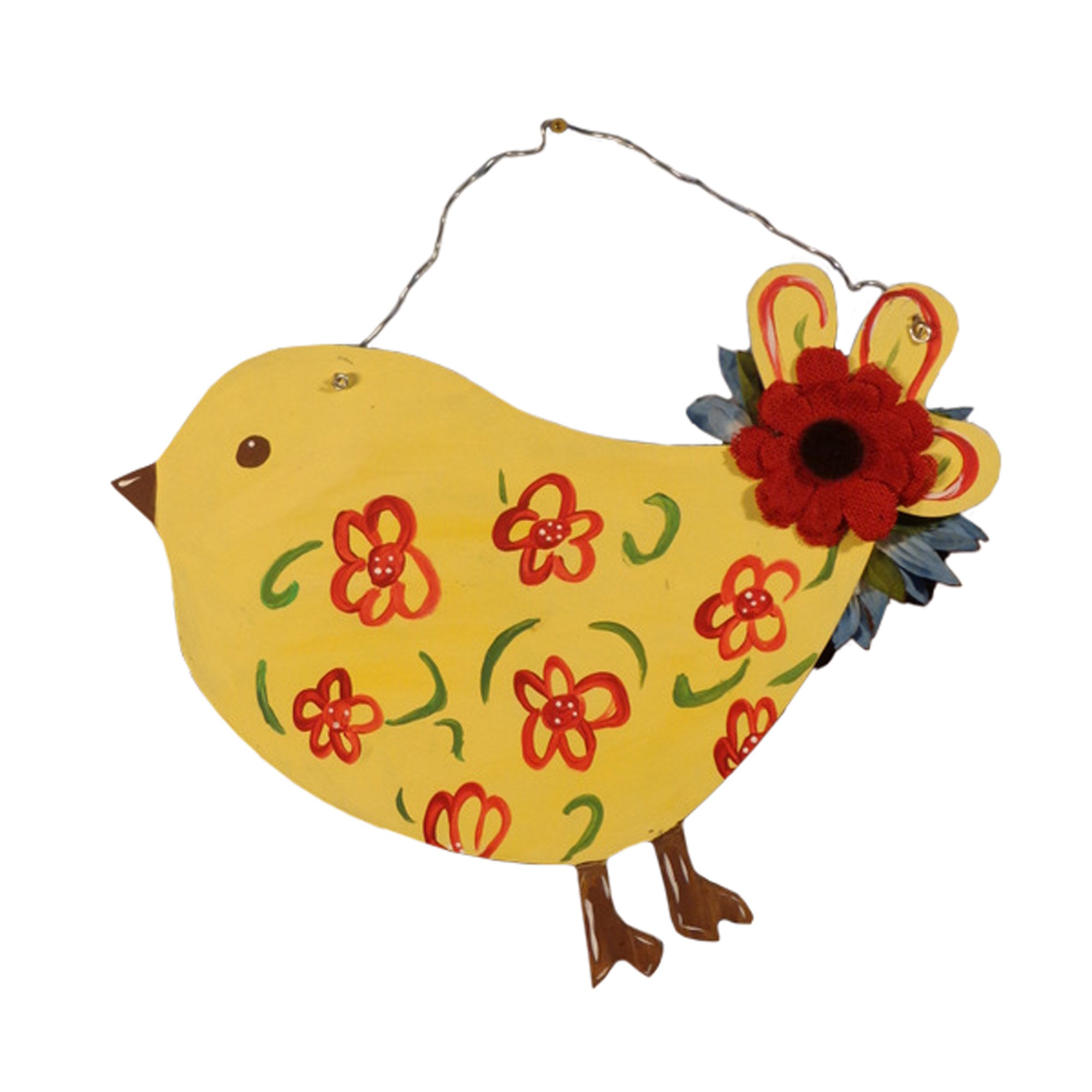 Basic Shape Chick MDF Cutout Silhouette Style 1 - Unfinished For DIY