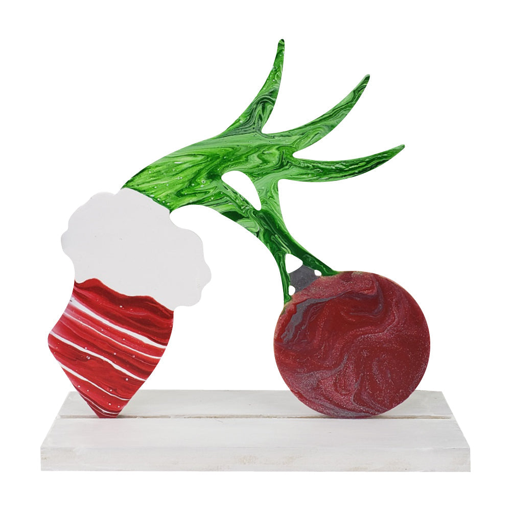 Basic Shape Hand MDF Cutout Hand Holding Ornament - Unfinished For DIY