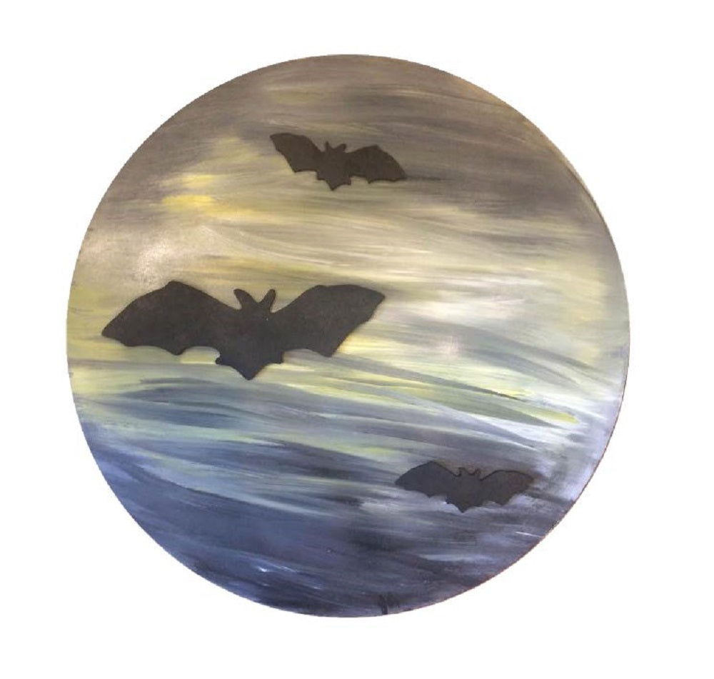 Basic Shape Bat MDF Cutout Halloween Decor - Unfinished For DIY