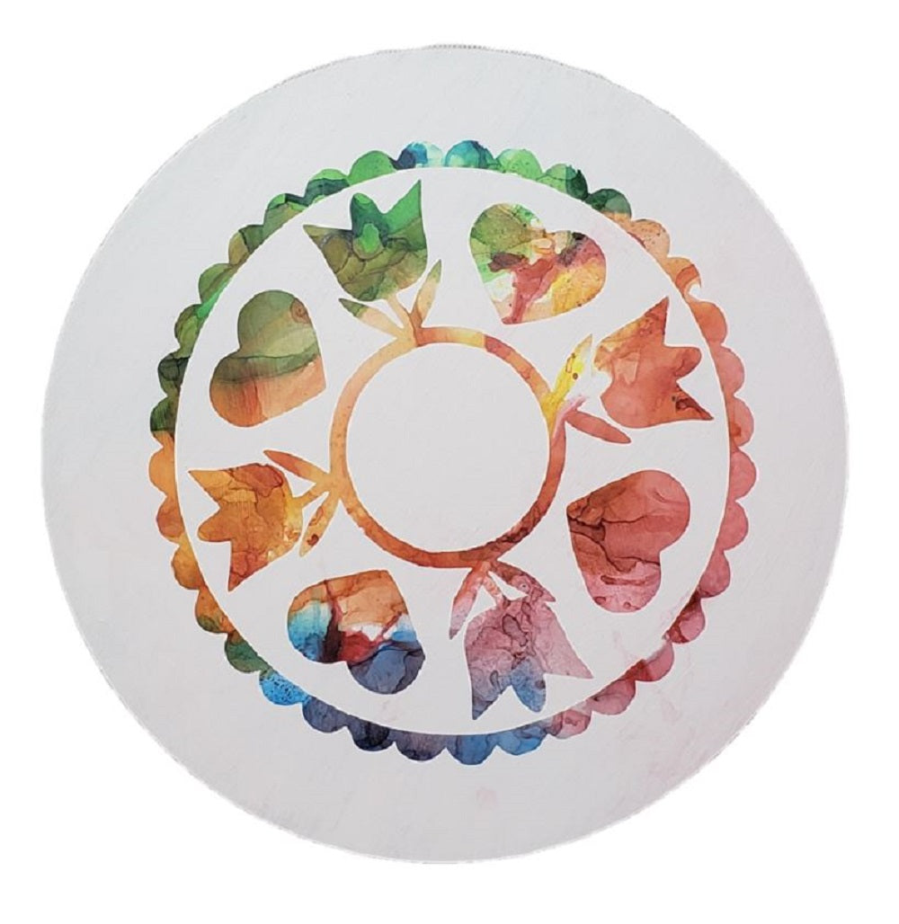 Basic Shape Circle MDF Cutout Plain Circle  - Unfinished For DIY