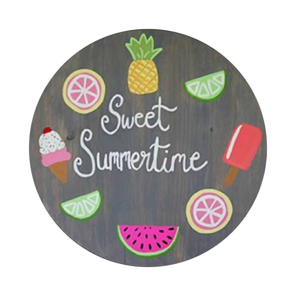 Basic Shape Circle MDF Cutout Plain Circle  - Unfinished For DIY