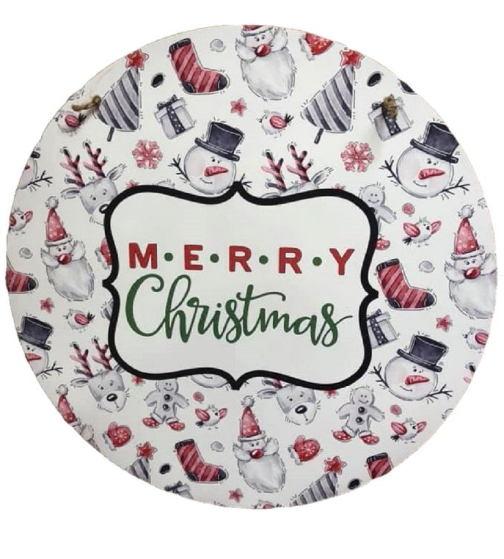 Basic Shape Circle MDF Cutout Plain Circle  - Unfinished For DIY