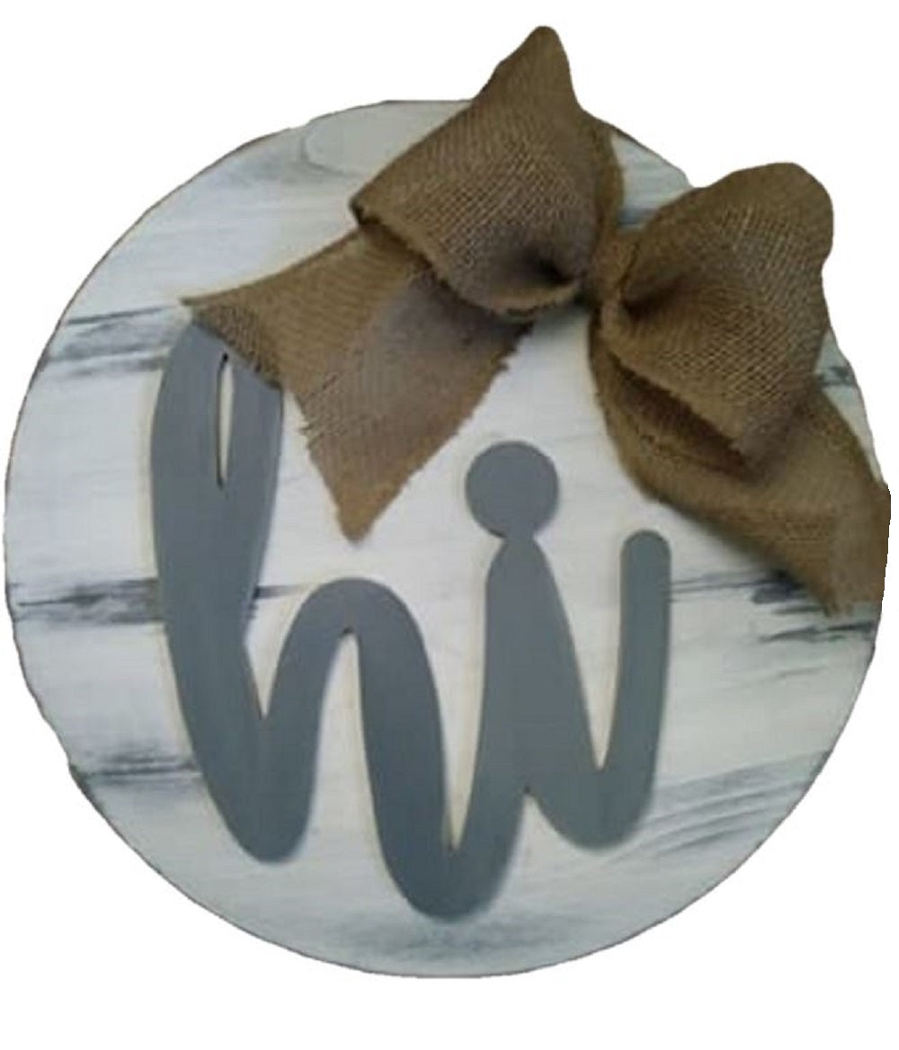 Basic Shape Circle MDF Cutout Plain Circle  - Unfinished For DIY