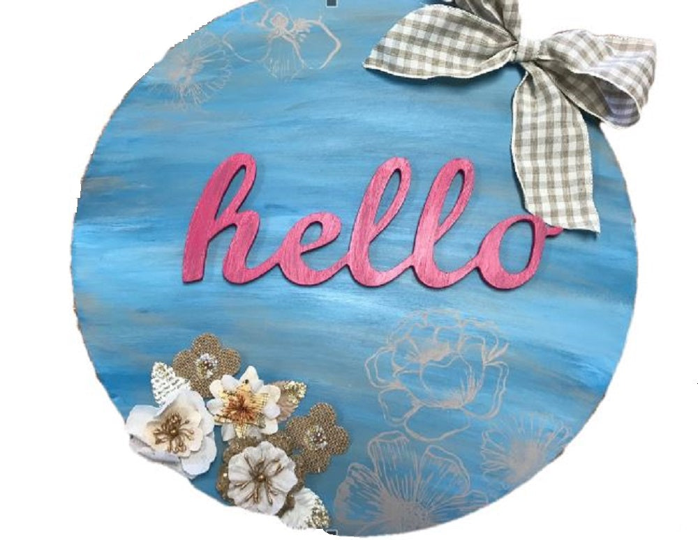 Basic Shape Circle MDF Cutout Plain Circle  - Unfinished For DIY