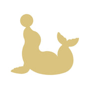 Basic Shape Circus Seal MDF Cutout Silhouette - Unfinished For DIY