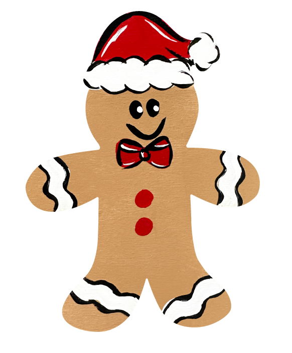 CRAFTY N BLESSED GINGERBREAD BOY