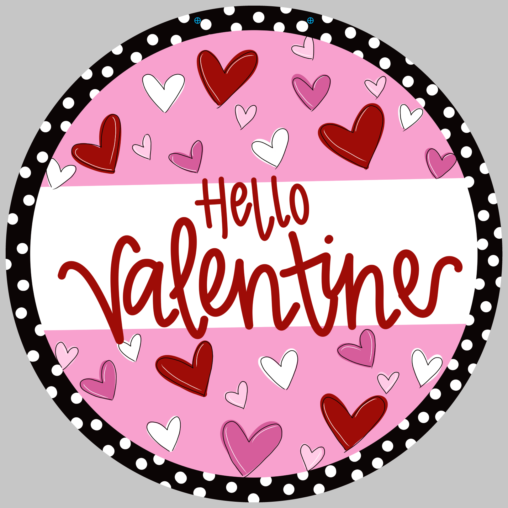 CRAFTY N BLESSED HELLO VALENTINE