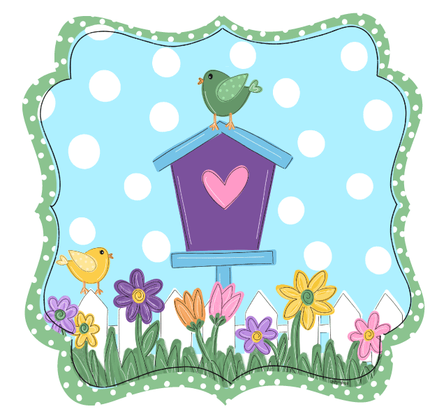 CRAFTY N BLESSED PLAQUE BIRD HOUSE AND FLOWERS