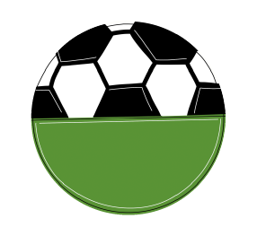 CRAFTY N BLESSED SOCCER BALL WITH GREEN GRASS