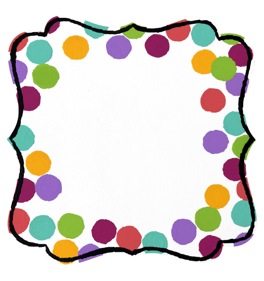 CRAFTY N BLESSED PLAQUE WITH COLORFUL DOTS