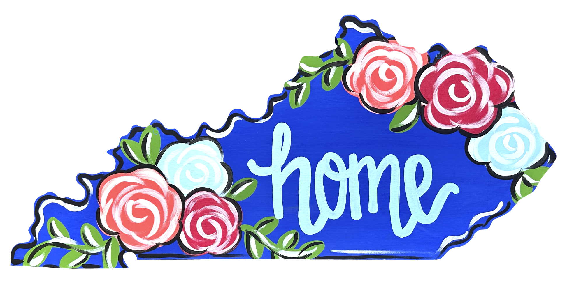 CRAFTY N BLESSED KY SHAPED HOME