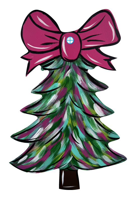 CRAFTY N BLESSED COLORFUL TREE