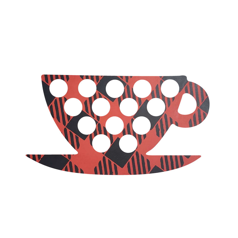 Plaid Coffee Cup K-cup Holder