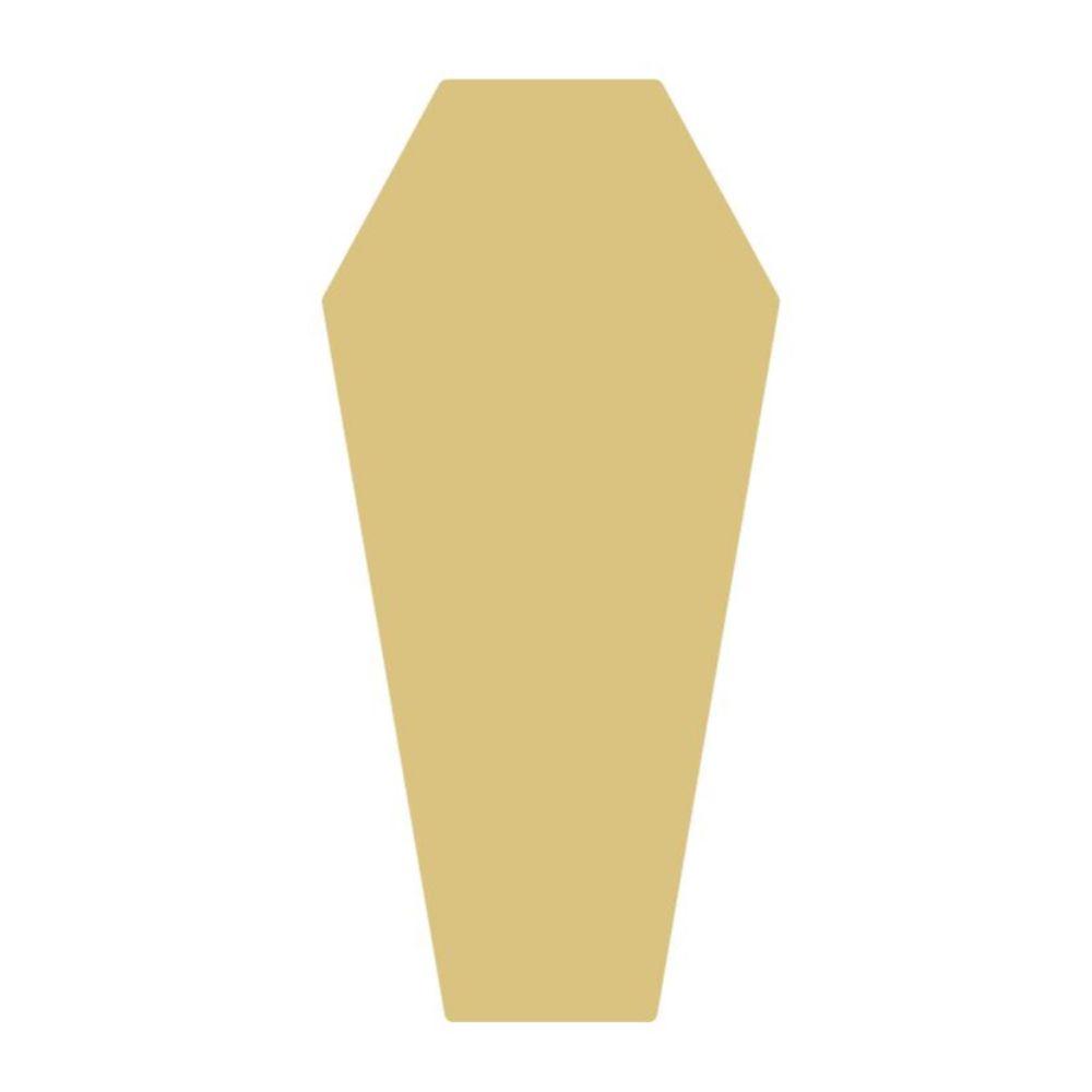 Basic Shape Coffin MDF Cutout Halloween Decor - Unfinished For DIY
