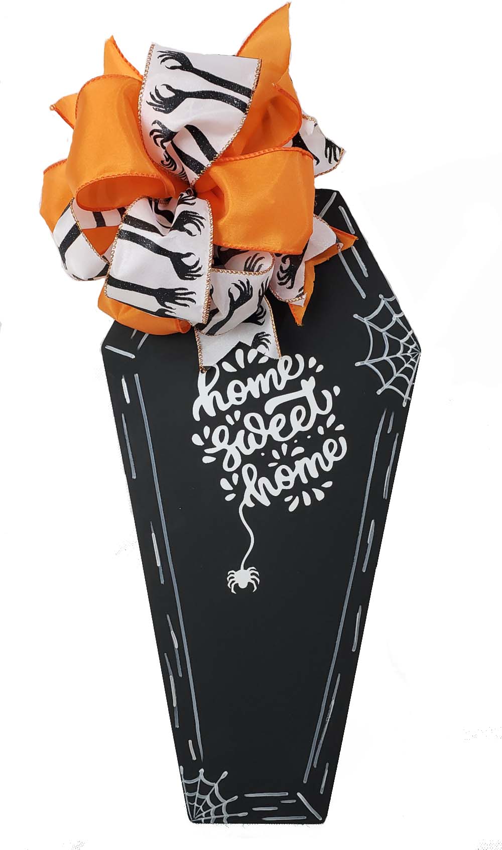 Basic Shape Coffin MDF Cutout Halloween Decor - Unfinished For DIY