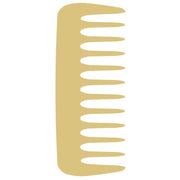 Basic Shape Comb MDF Cutout Silhouette - Unfinished For DIY