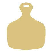 Basic Shape Cow Tag MDF Cutout Plain Silhouette - Unfinished For DIY