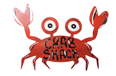 Basic Shape Crab MDF Cutout Sea Life Silhouette - Unfinished For DIY