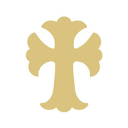 Basic Shape Cross MDF Cutout Tree Silhouette - Unfinished For DIY