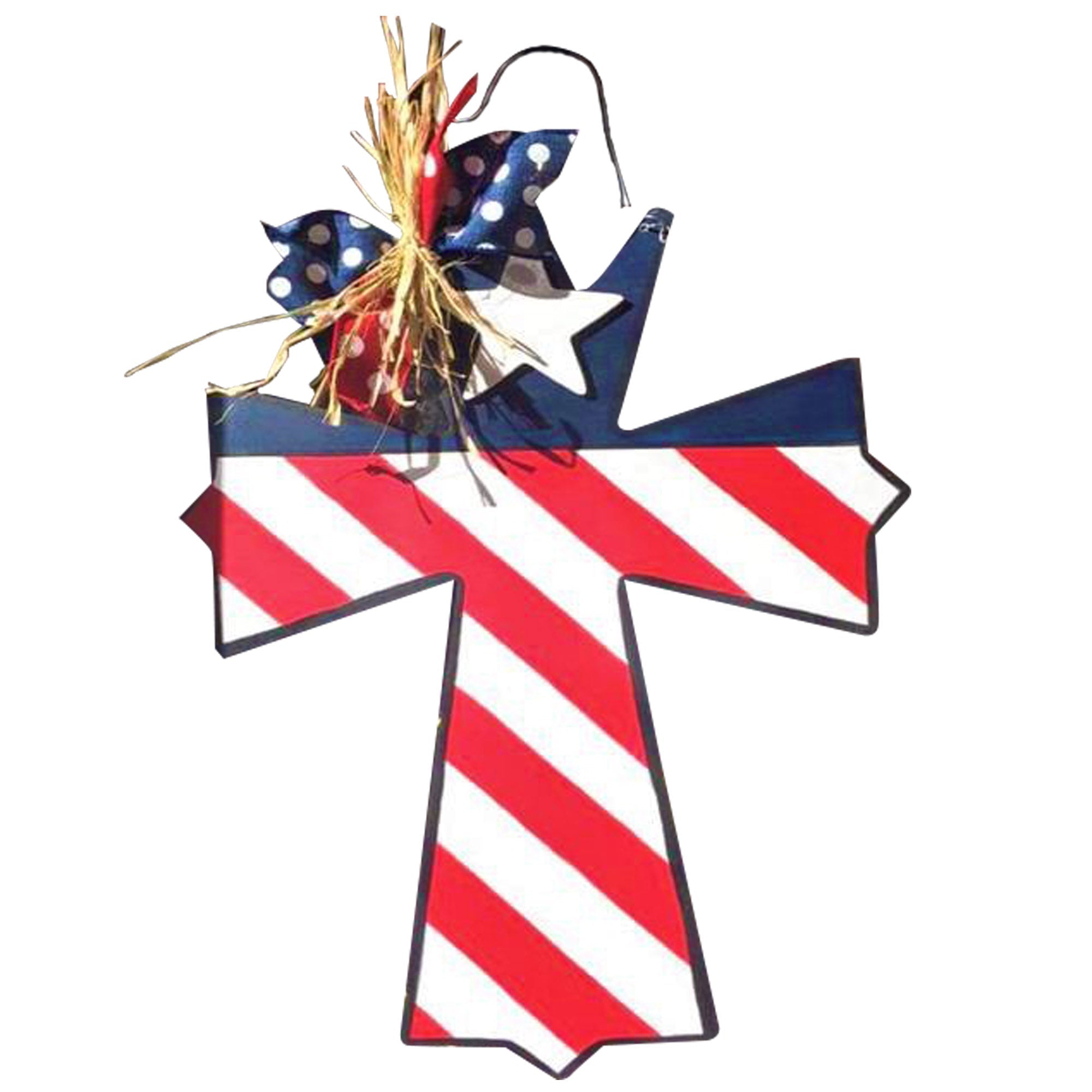 Basic Shape Cross MDF Cutout Cross Silhouette Style 11 - Unfinished For DIY