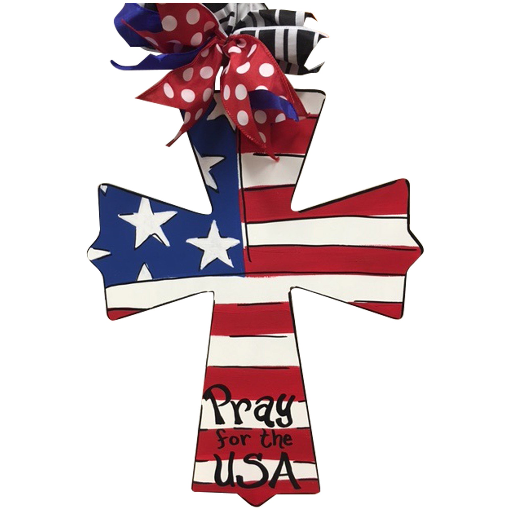 Basic Shape Cross MDF Cutout Cross Silhouette Style 11 - Unfinished For DIY