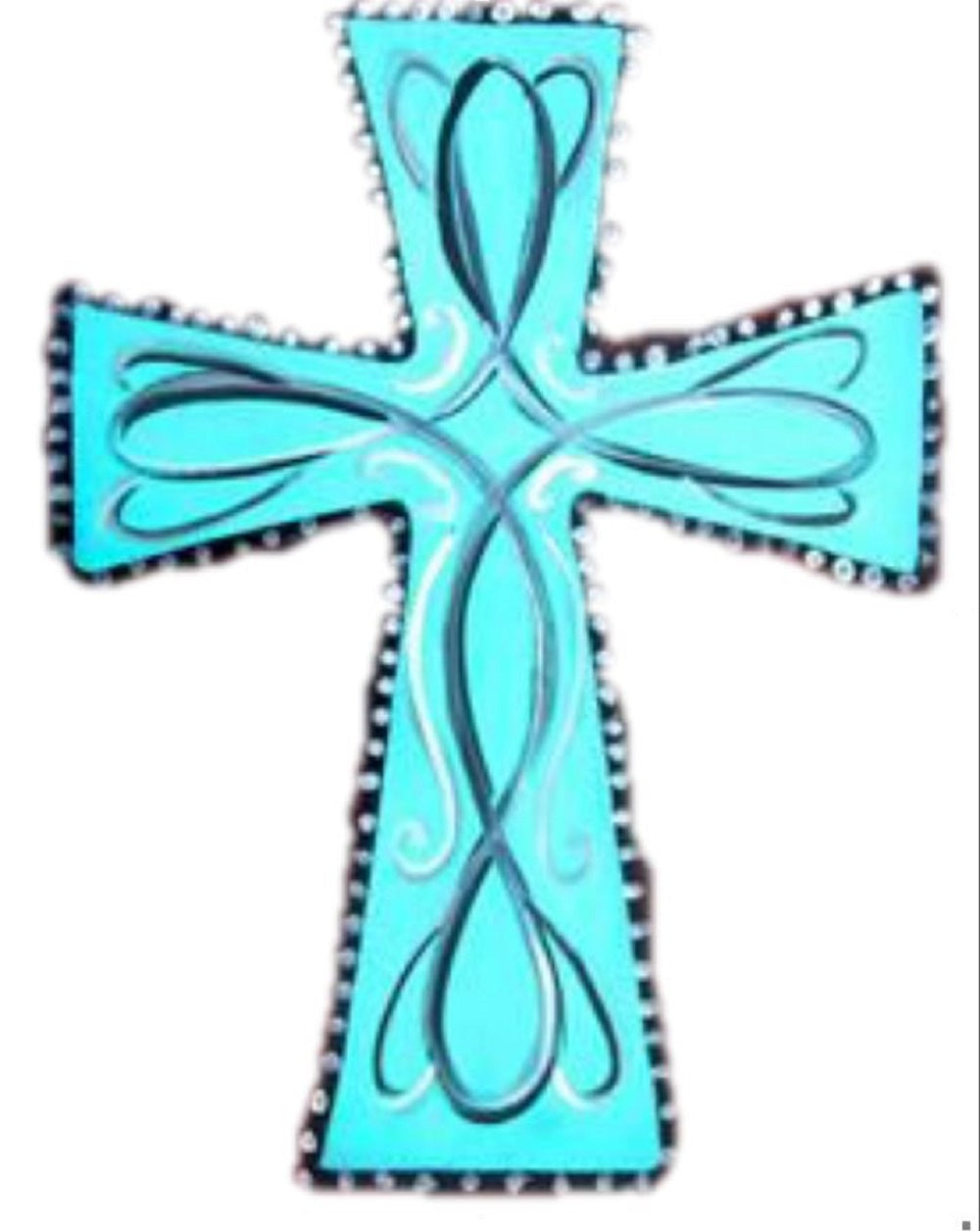 Basic Shape Cross MDF Cutout Silhouette Style 3 - Unfinished For DIY