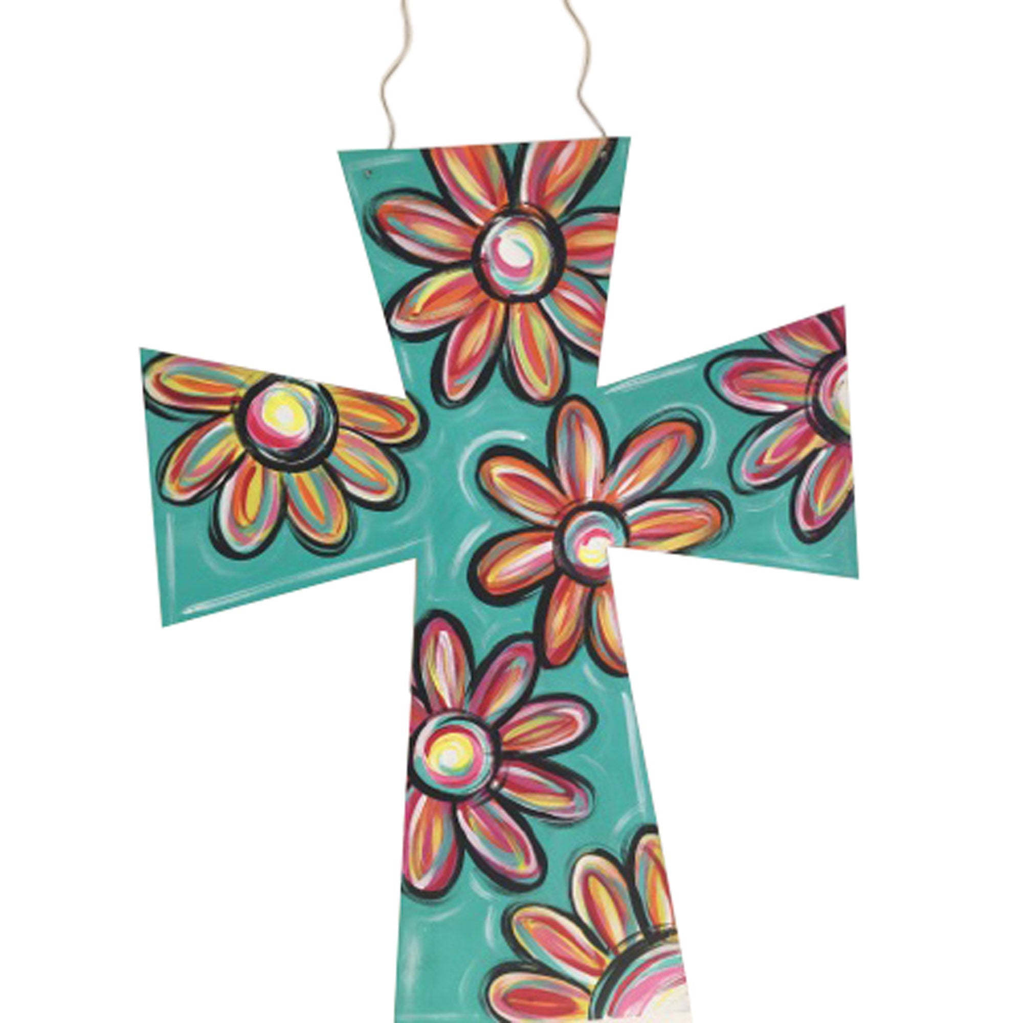 Basic Shape Cross MDF Cutout Silhouette Style 3 - Unfinished For DIY