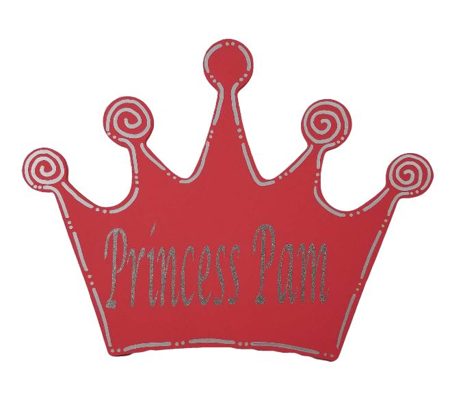 Basic Shape Crown MDF Cutout Silhouette - Unfinished For DIY