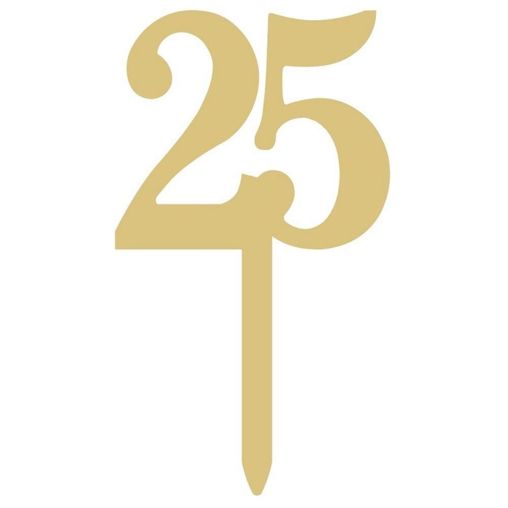 #25 Cake Topper