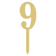 #9 Cake Topper