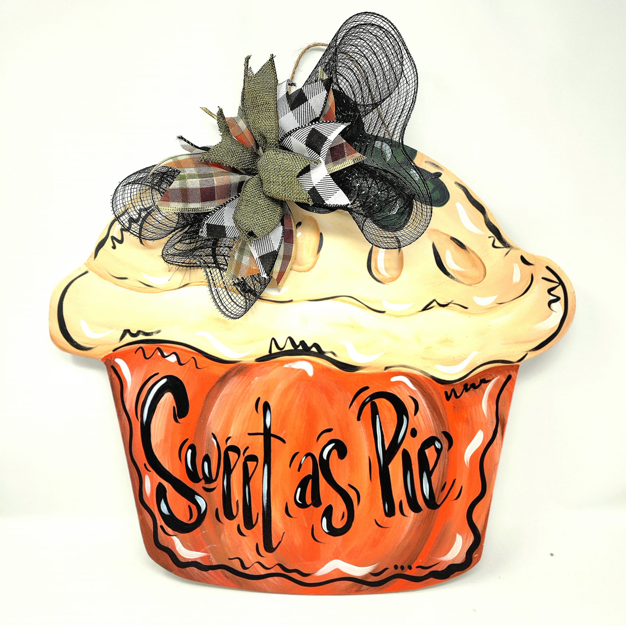 Basic Shape Cupcake MDF Cutout Cupcake Silhouette - Unfinished For DIY