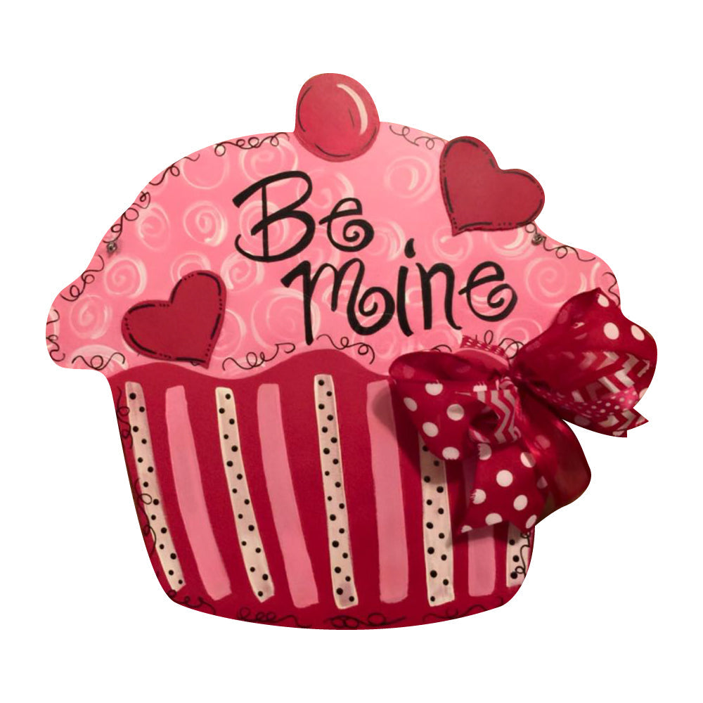 Basic Shape Cupcake MDF Cutout Cupcake Silhouette - Unfinished For DIY