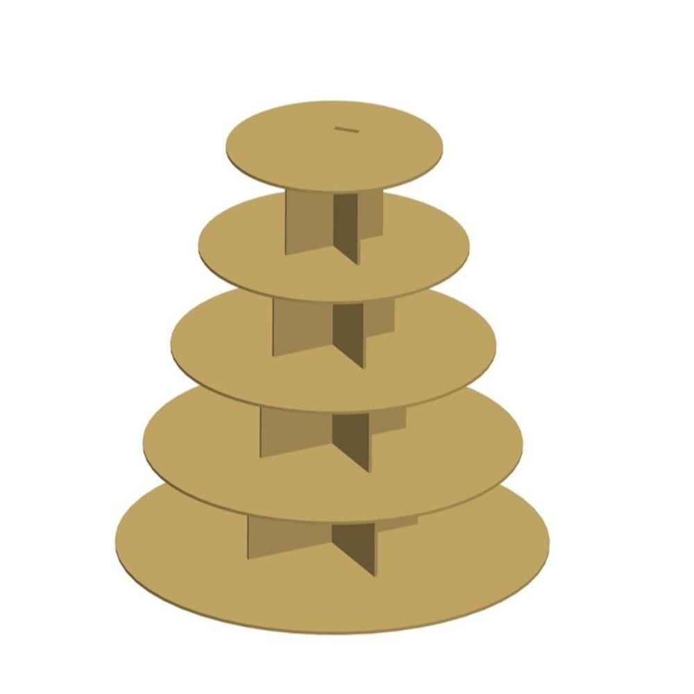 5 Tier Cupcake Stand