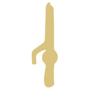 Basic Shape Curling Iron MDF Cutout Hair Styling Tool - Unfinished For DIY