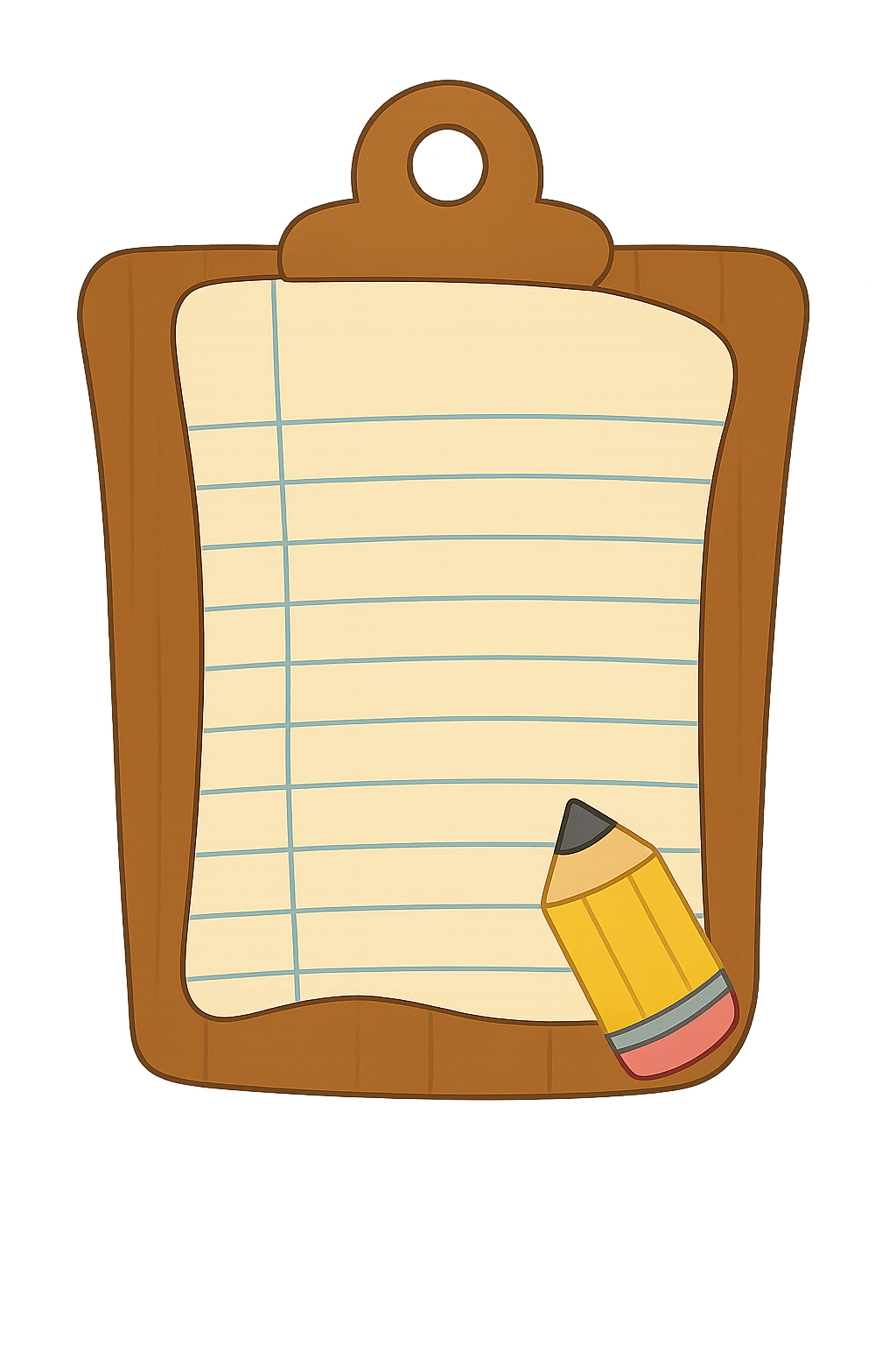 3D Design By Line Clipboard Unfinished Wood Cutout Style 1 Art 1