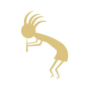 Basic Shape Southwestern Native American-Style Firure Dancing MDF Cutout Silhouette Style 1 - Unfinished For DIY