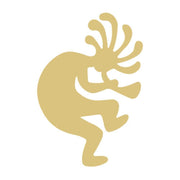 Basic Shape Southwestern Native American-Style Firure Dancing MDF Cutout Silhouette Style 5 - Unfinished For DIY