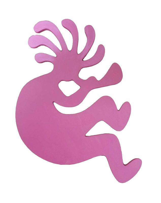 Basic Shape Southwestern Native American-Style Firure Dancing MDF Cutout Silhouette Style 5 - Unfinished For DIY