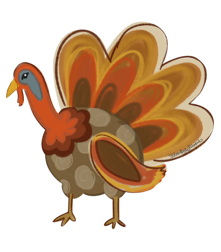 DOODLES BY REBEKAH BROWN TURKEY