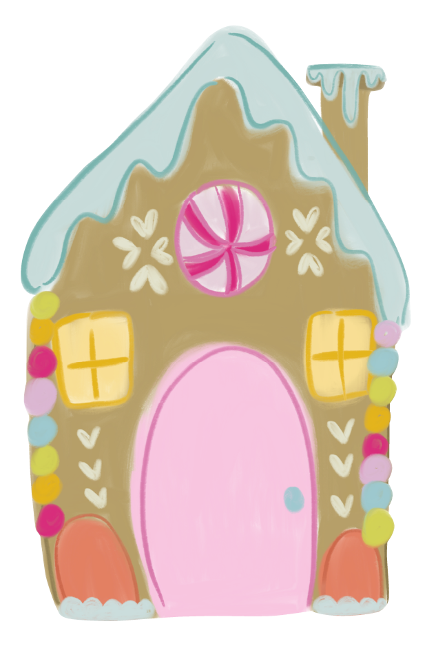 DOODLES BY REBEKAH GINGER BREAD HOUSE