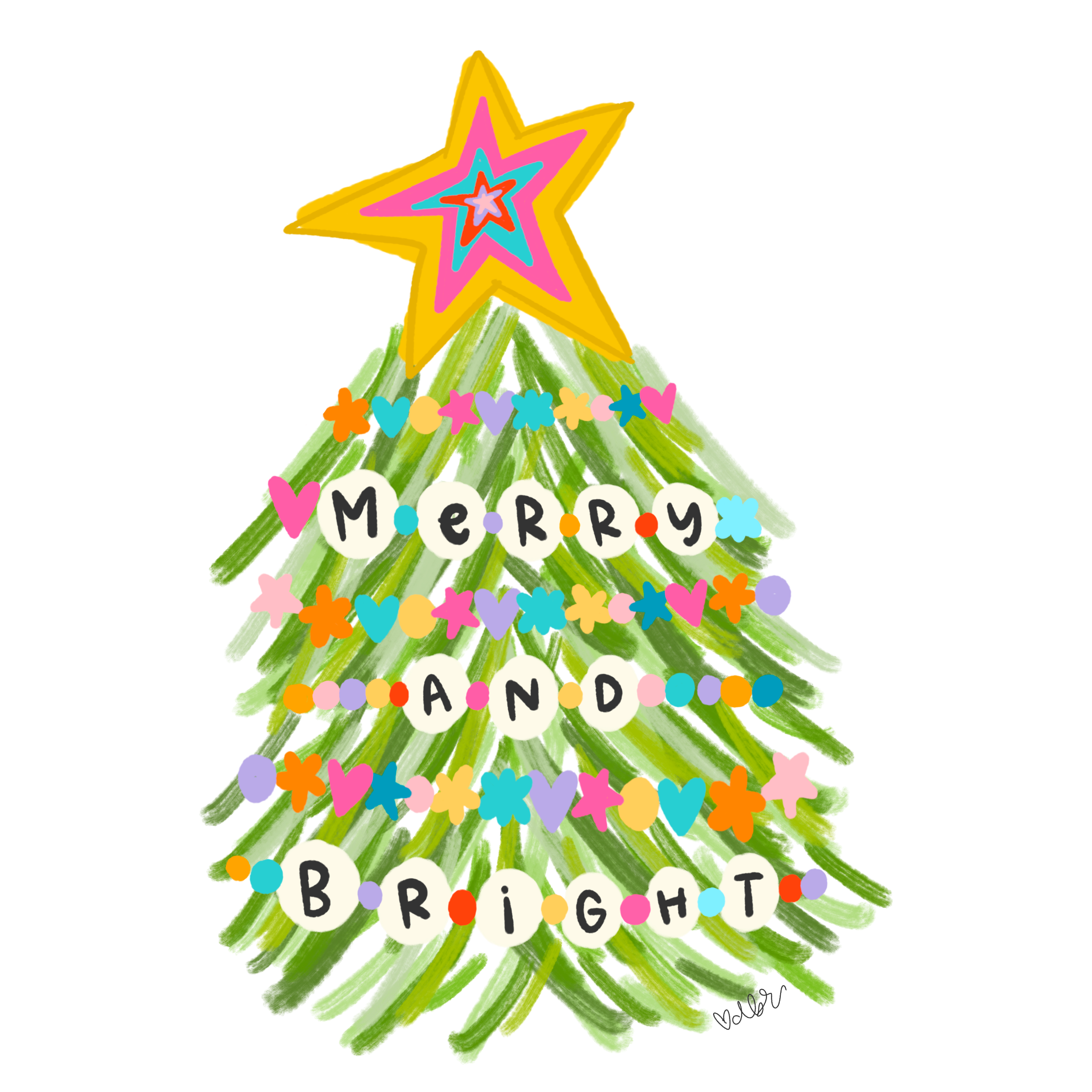 DOODLES BY REBEKAH MERRY AND BRIGHT TREE
