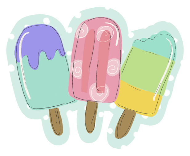 DOODLES BY REBEKAH SUMMER POPSICLES
