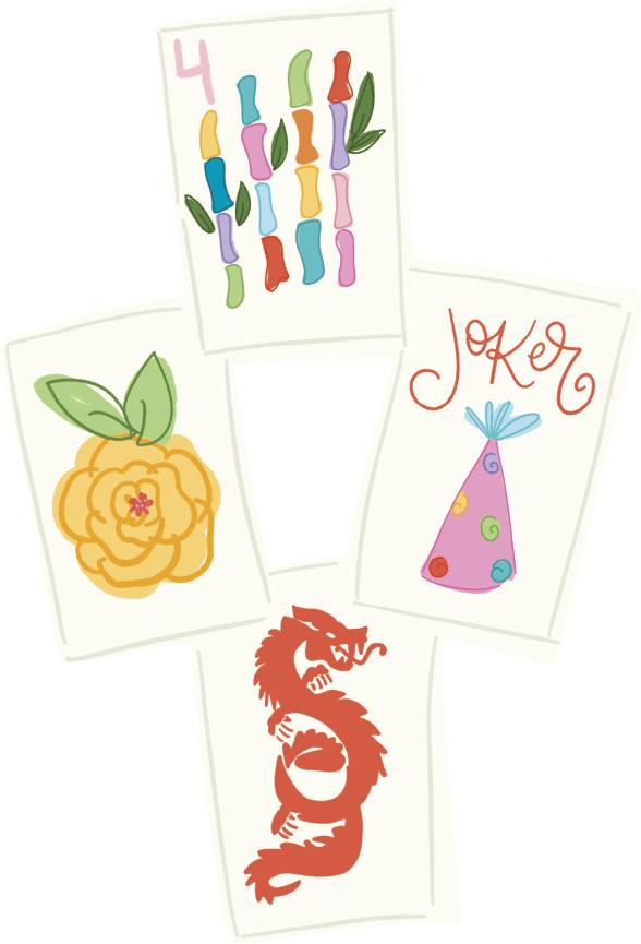 DOODLES BY REBEKAH MAHJONG TILES
